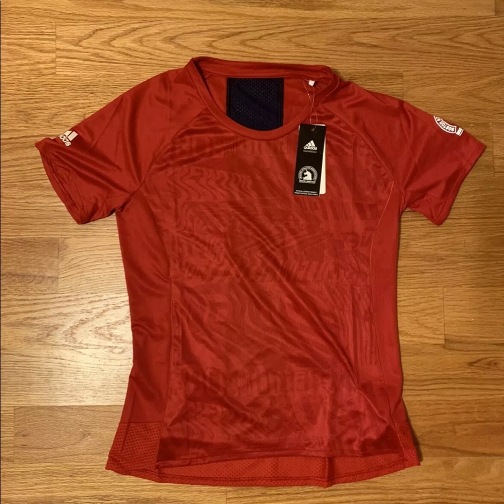 New limited edition adidas 124th Boston Marathon 2020 Short-sleeve Running Shirt